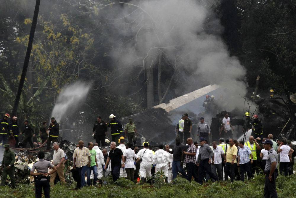 Avionazo en La Habana