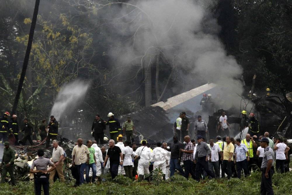 Avionazo en La Habana