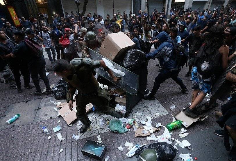 Agresiones a Carabineros