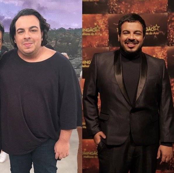 Luis Lobianco antes e depois