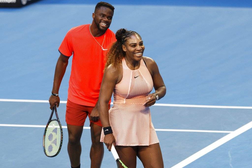 Serena Williams y Frances Tiafoe