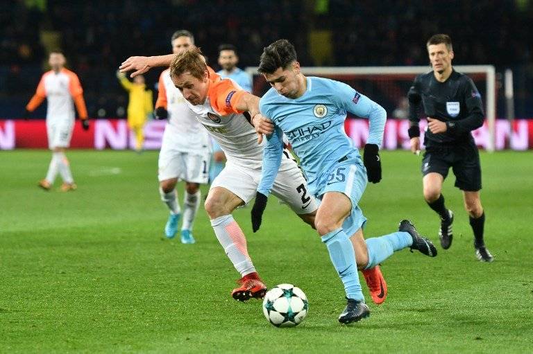 Brahim Díaz con el Manchester City