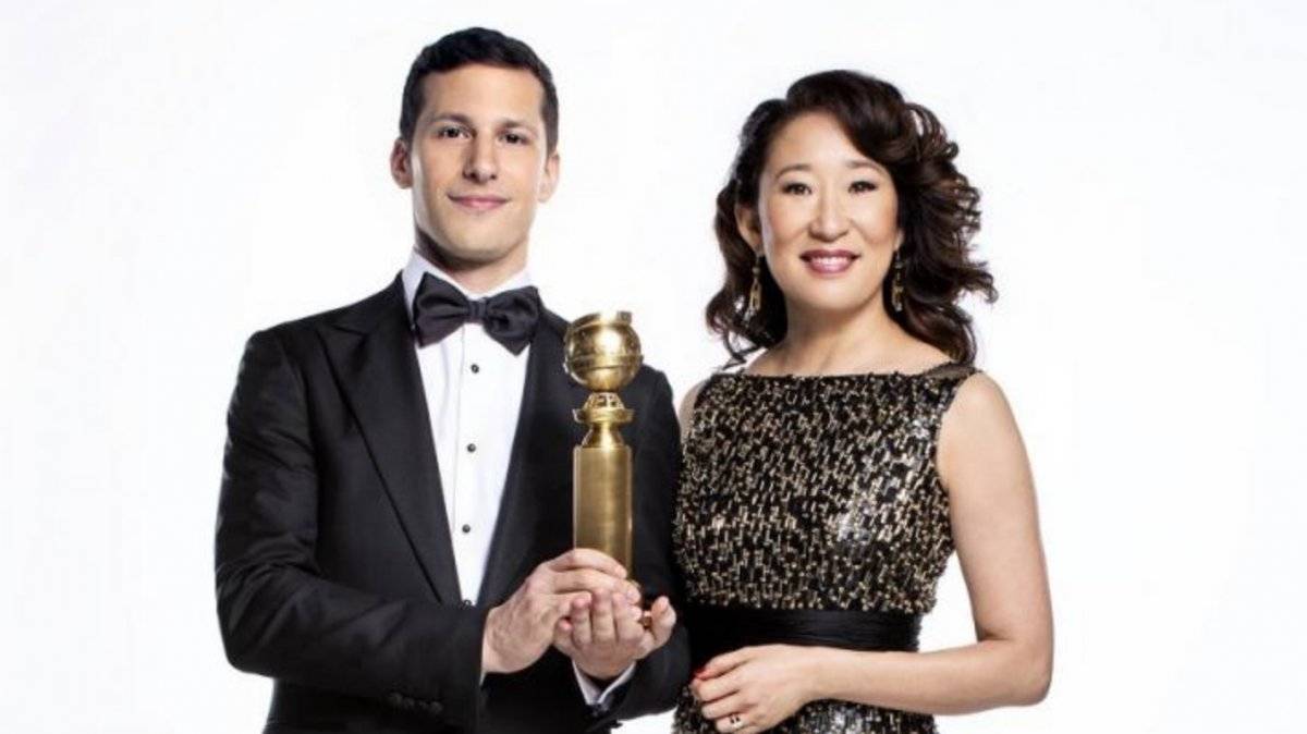 Sandra Oh y Andy Samberg
