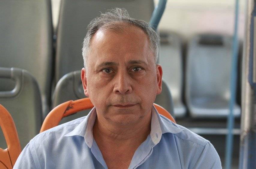 Luis Alfaro, pasajero de Transantiago / Sylvio García