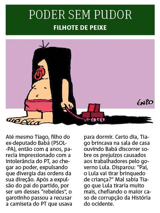 poder sem pudor