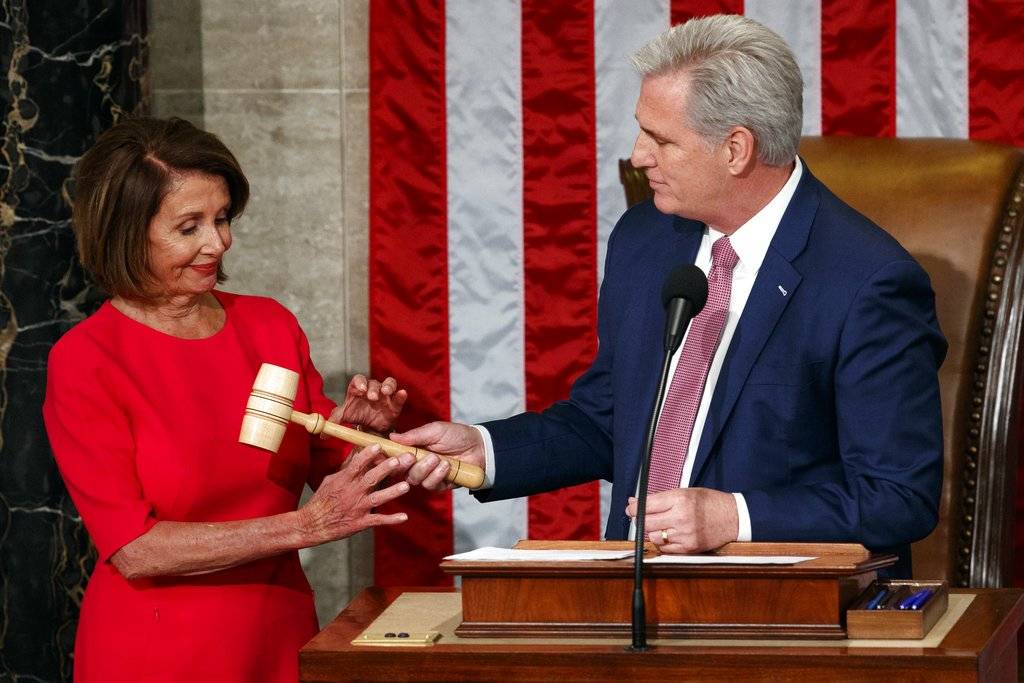 Nancy Pelosi en el Congreso de EE.UU.
