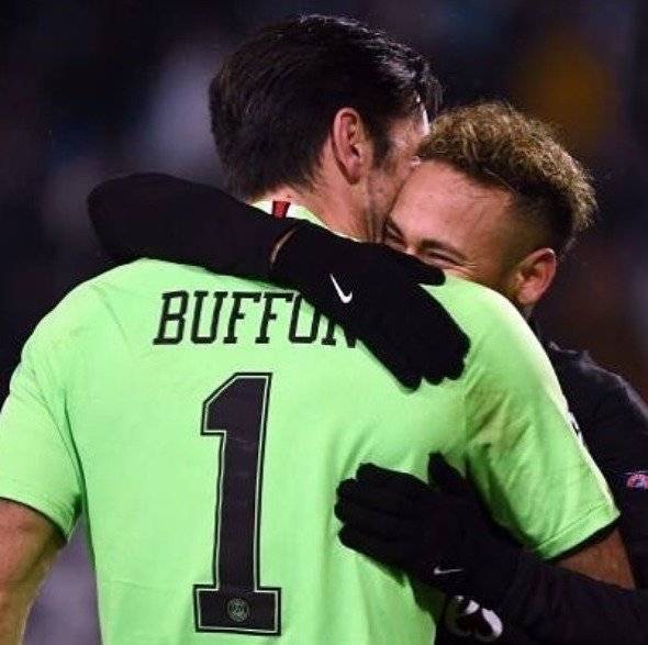 Buffon e Neymar