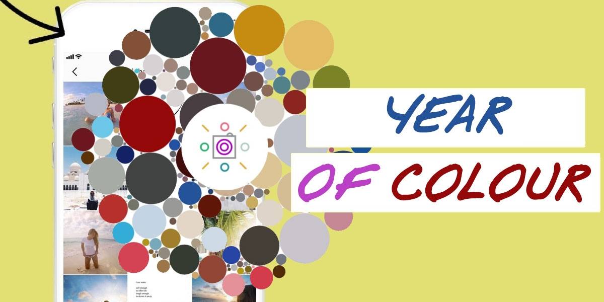 Year of Colour: así puedes descubrir los colores predominantes en tu Instagram