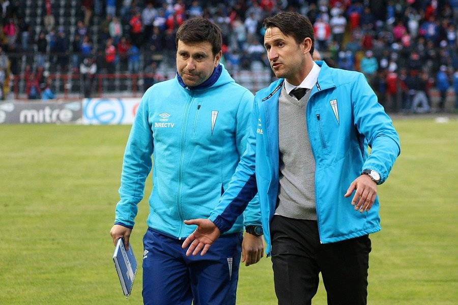 Patricio Ormazábal, quien fue asistente durante la era Beñat San José, se mantendrá en el cuerpo técnico de la UC / Foto: Agencia UNO