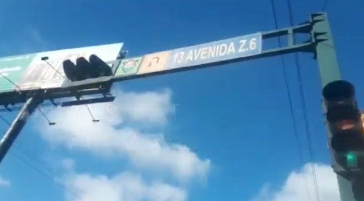 construcción de paso a desnivel de la zona 6