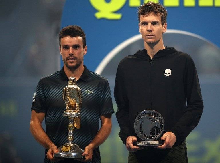 Roberto Bautista y Thomas Berdych