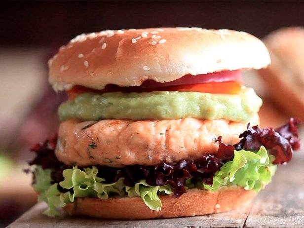 hamburguesa pescado