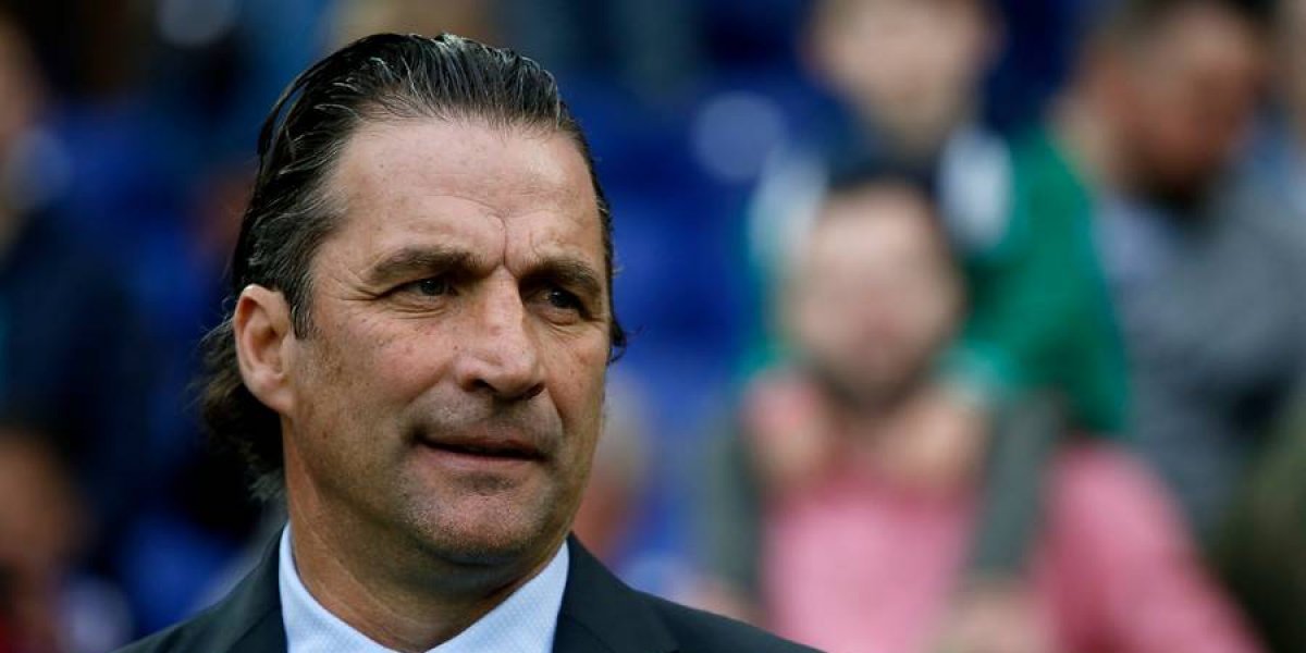 Tinelli le dio la bienvenida a Pizzi en San Lorenzo