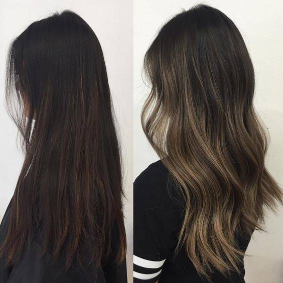Mechas californianas cenizas Mechas californianas cenizas