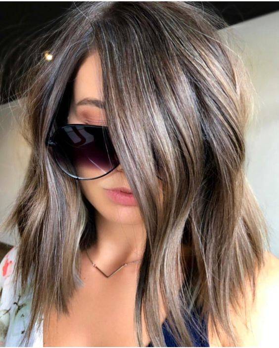 Mechas californianas cenizas Mechas californianas cenizas