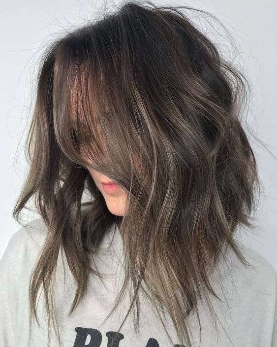 Mechas californianas cenizas