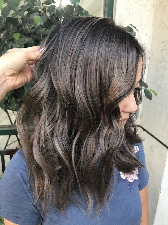 Mechas californianas cenizas Mechas californianas cenizas