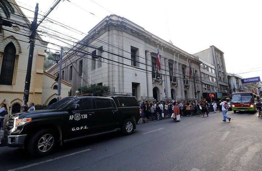 Acto en Valparaíso