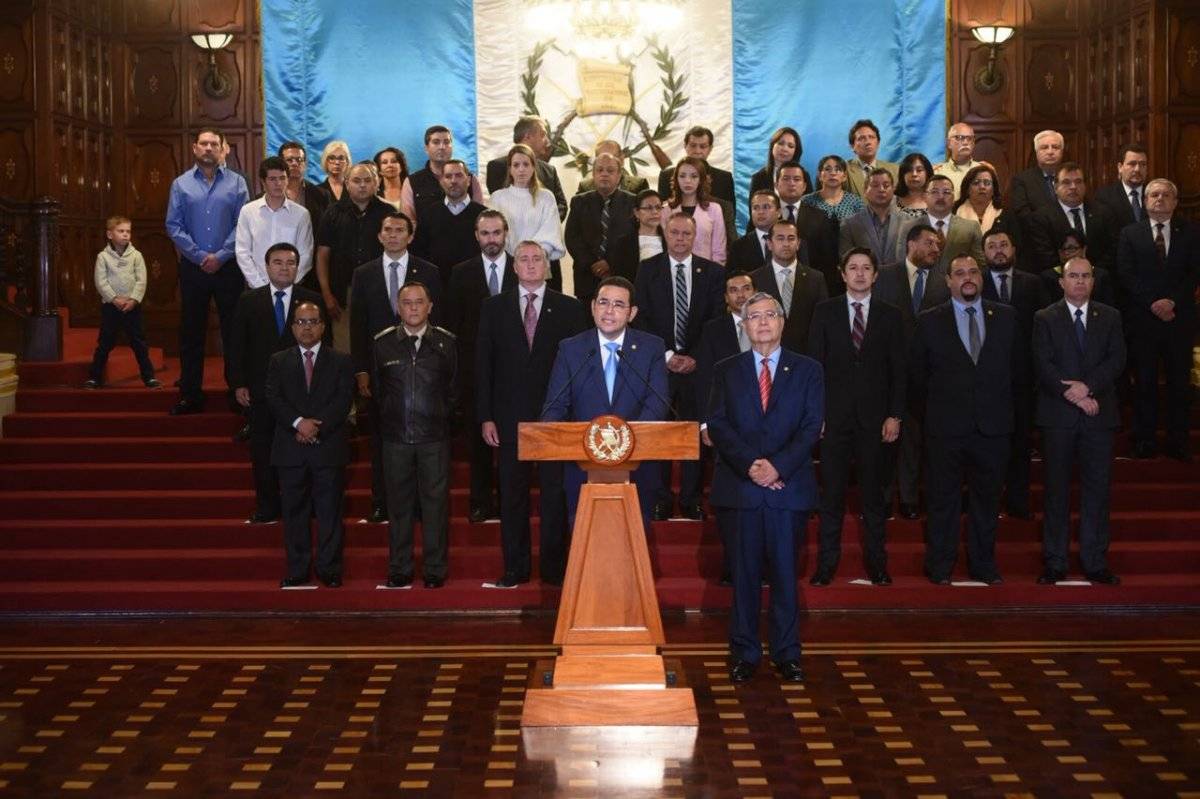 Jimmy Morales, fin mandato de la CICIG
