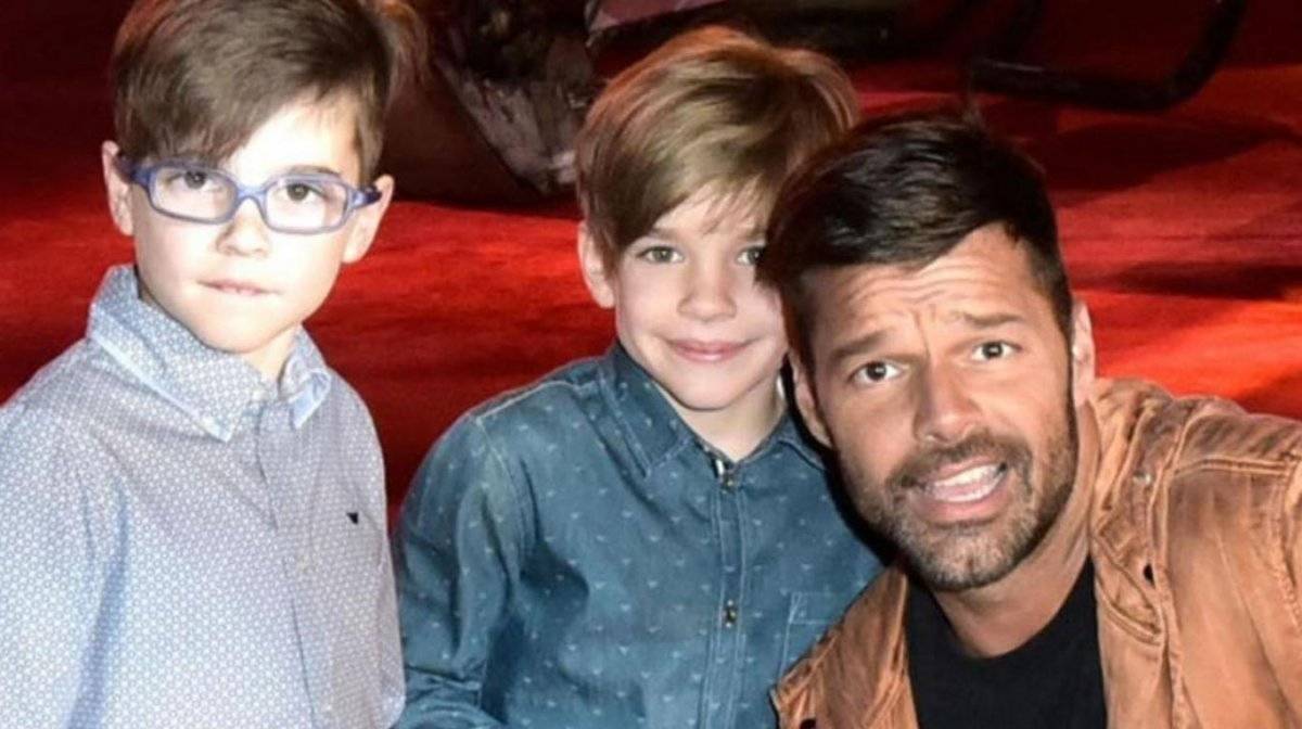 hijos de Ricky Martin
