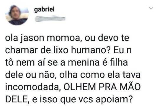 tweet acusando jason momoa