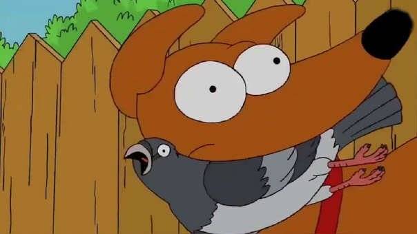 Chimuelo versión Los Simpson