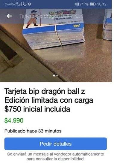Extraña situación en venta de tarjetas Bip!