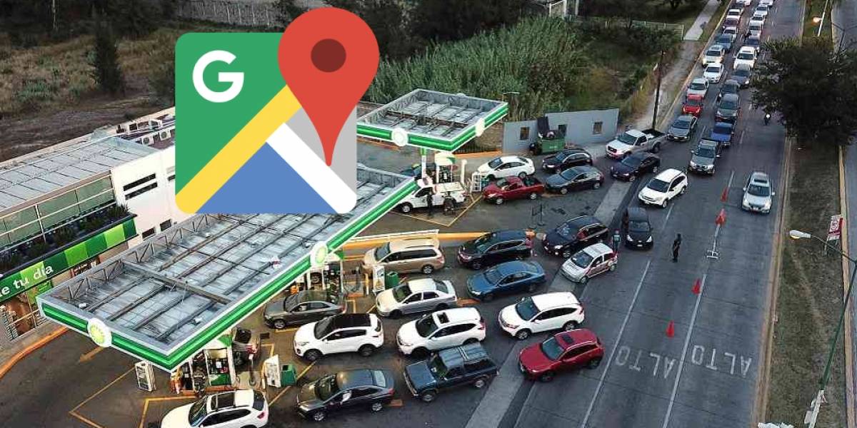 Google Maps presenta función para ayudar en el desabasto de gasolina en México