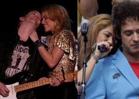 shakira y Gustavo Cerati