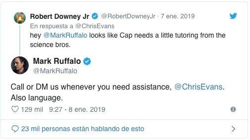 Marvel: Hulk y Iron Man ‘trollean’ a Capitán América en Twitter