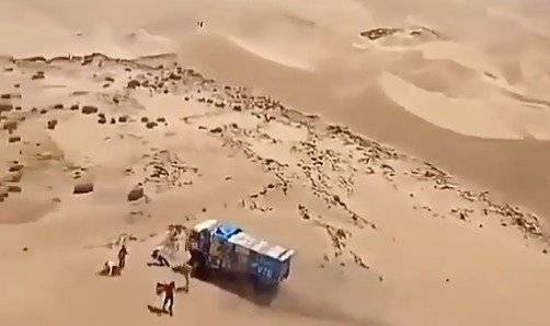 Accidentes Rally Dakar 2019: Camión atropelló a un espectador en plena competencia