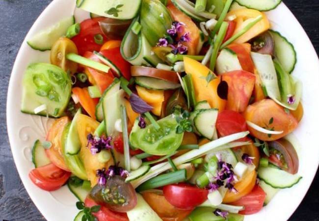 Ensalada de pepinos