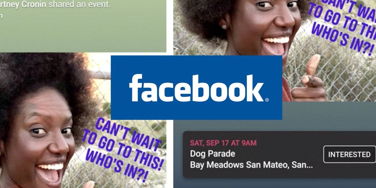 Facebook ya te deja compartir Eventos dentro de la sección de Historias