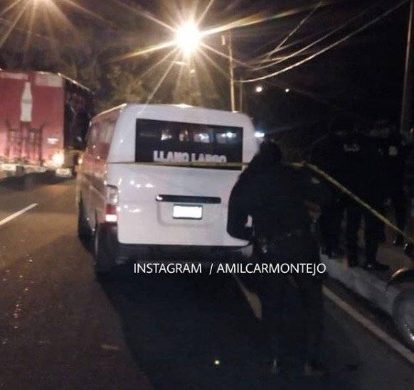 ataque armado contra microbús en ruta al Atlántico