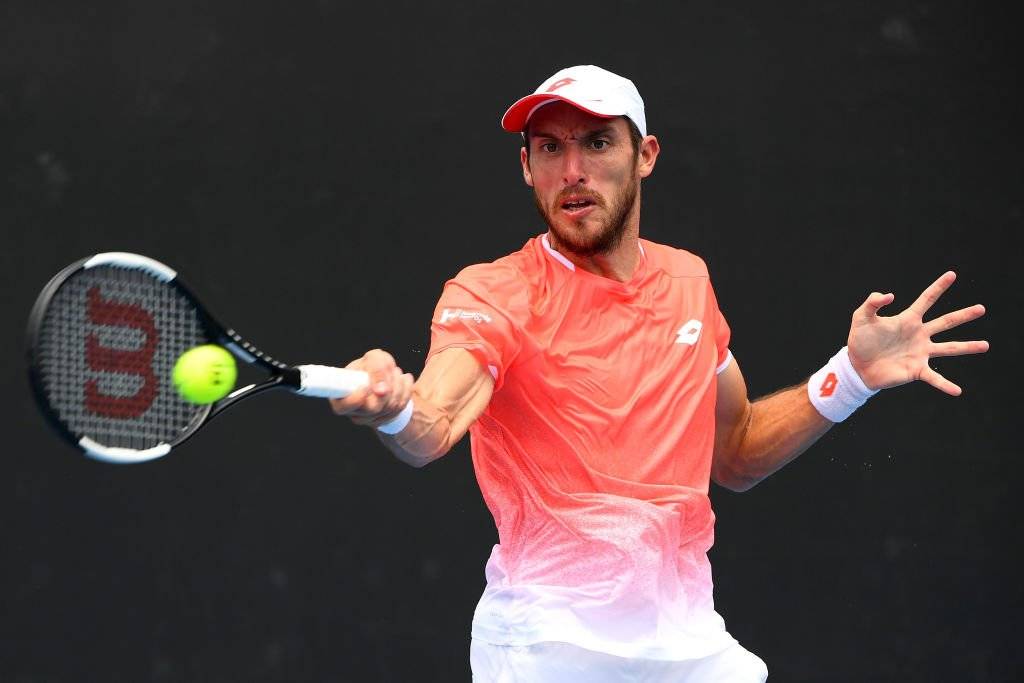 Mayer no le dio chances a Jarry con su sólido tenis / Foto: Getty Images