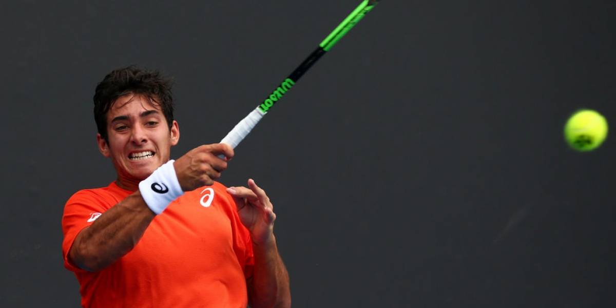 Garín fue arrollado por Goffin y se despidió del Abierto de Australia