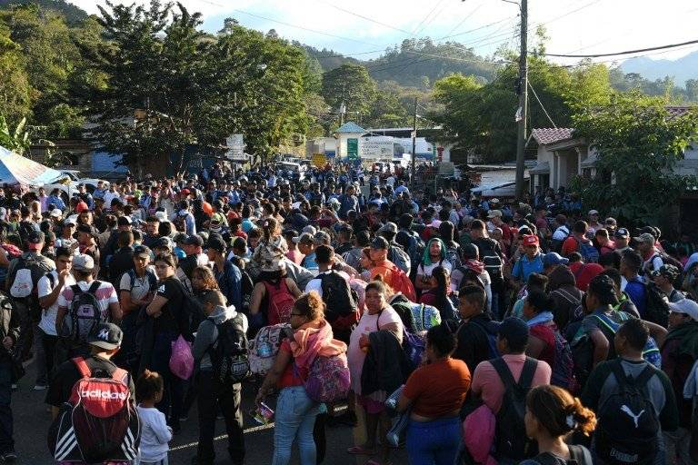 Más de 1,200 migrantes hondureños han ingresado a Guatemala