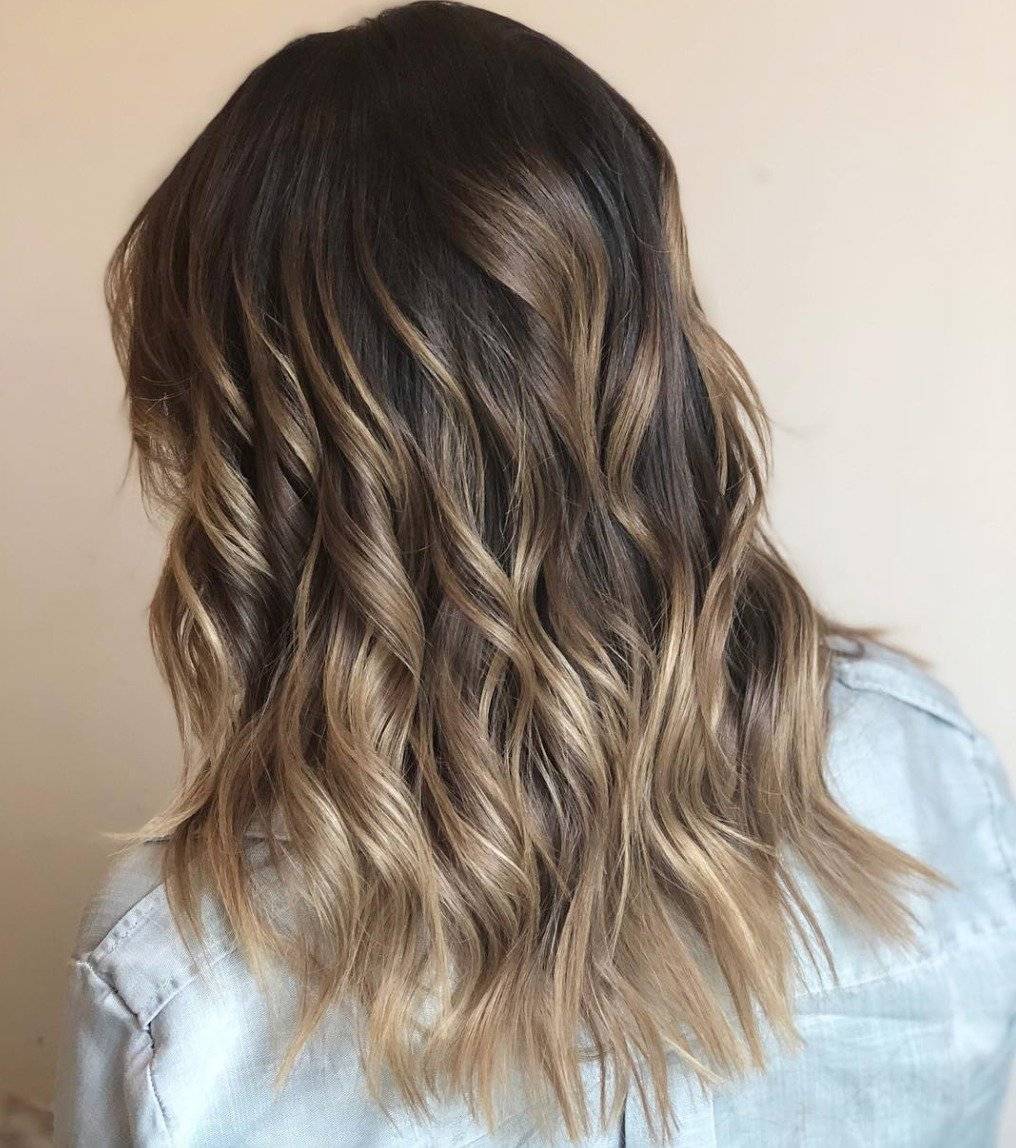 balayage en morenas
