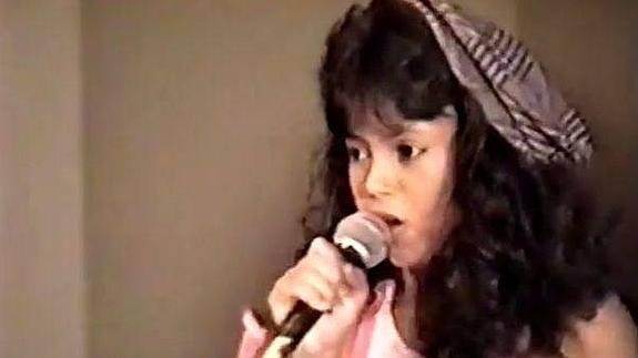 Shakira a sus 11 años
