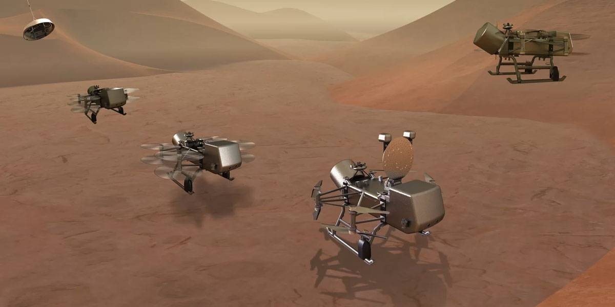 Dragonfly: la misión de la NASA que quiere mandar drones hacia Saturno en 2019