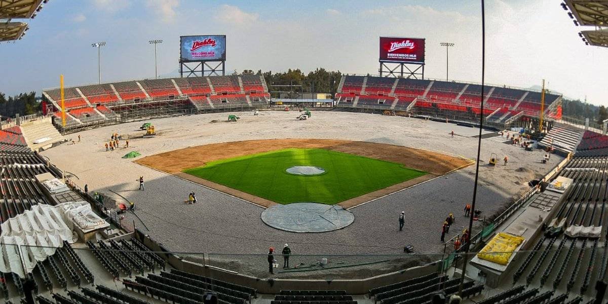 Resultado de imagen para estadio diablos rojos 2019