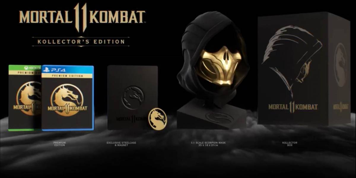 La edición de colección de Mortal Kombat 11 incluirá una máscara de Scorpion