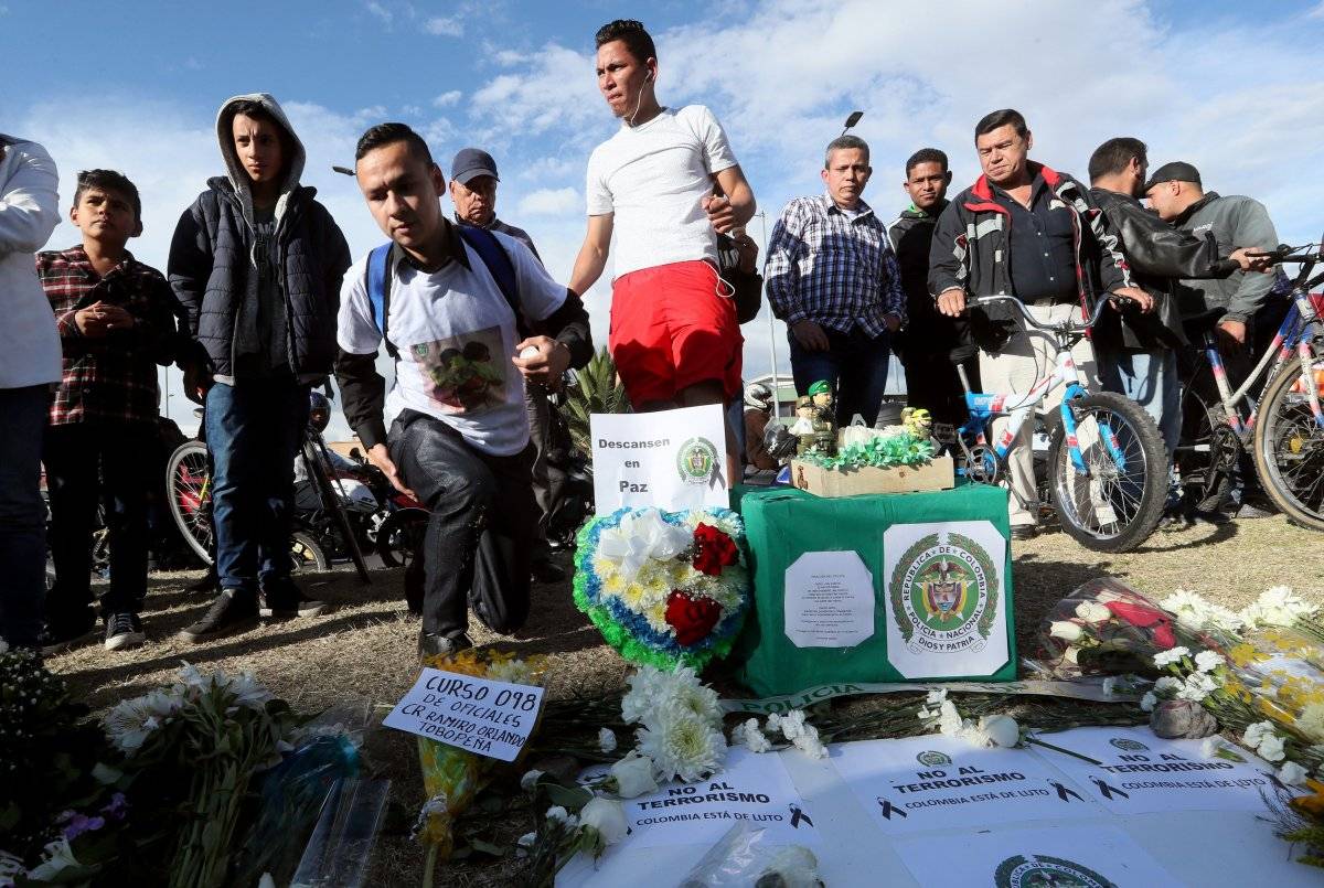 Homenaje a los fallecidos en el atentado