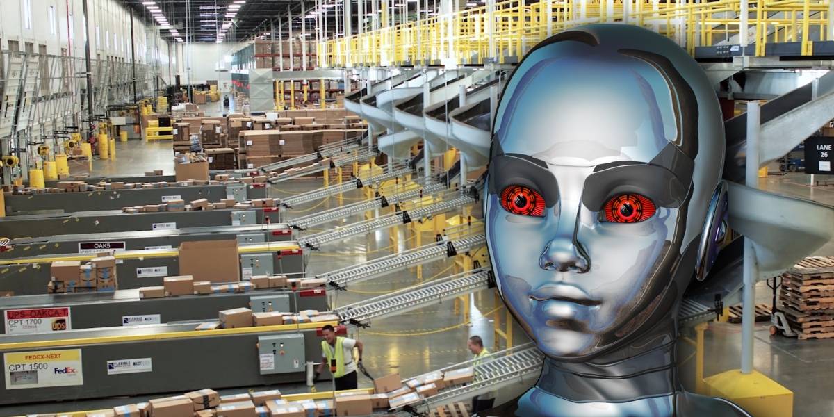 Amazon diseña un chaleco para evitar que sus robots les puedan hacer daño a los seres humanos
