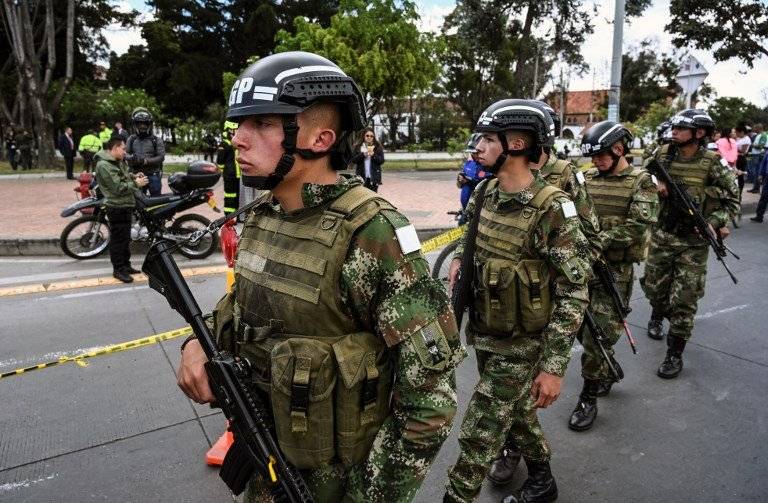 Atentado en Colombia
