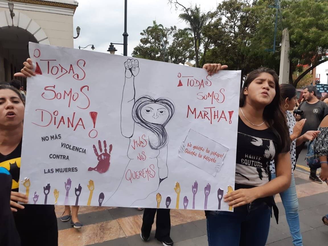 Marchas en Guayaquil contra la violencia de género