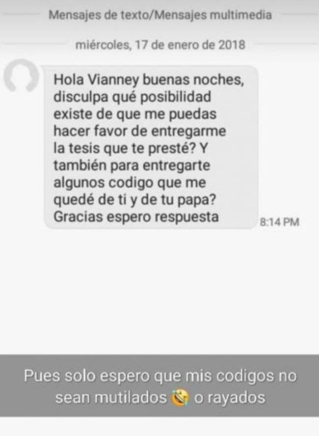 mensaje