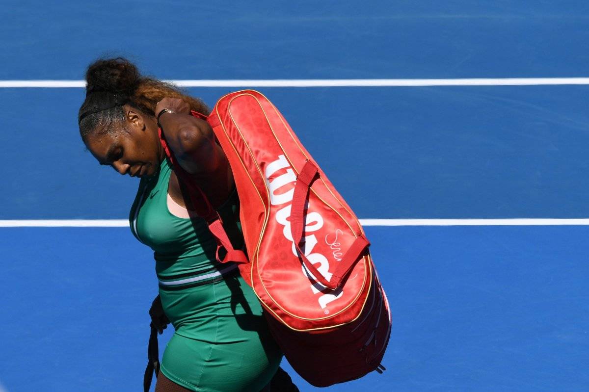 Serena Willimas es frenada en los cuartos de final del Abierto de Australia