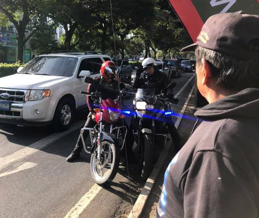 Altercado entre motoristas en zona 9