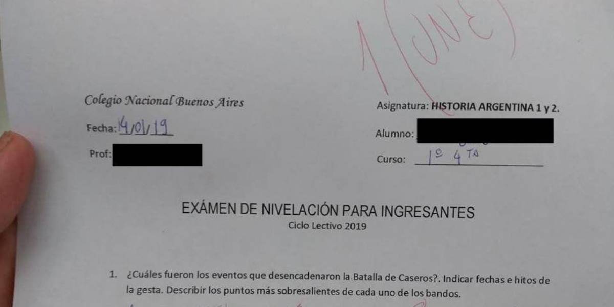 Estudiante se hace viral tras responder examen con lenguaje inclusivo la profesora le puso